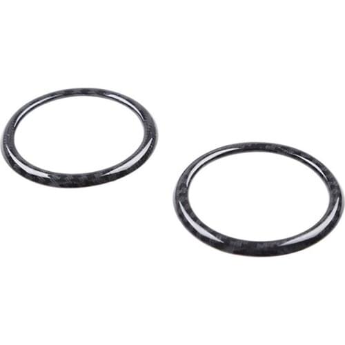 Car Dashboard Audio Stereo Sound Speaker Ring Cover Decoration Trim for Mazda CX-3 Mazda 2 15-21