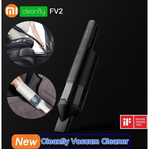 Xiaomi Mijia Cleanfly FV2 Portable Vaccum Cleaner Car Hand Helded for Home Wireless Mini Dust Catcher Collector 16800Pa Suction