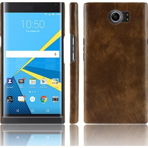 Priv Luxury Leather Case for Blackberry Priv Case Hard Matte Back Cover for BlackBerry Priv Case Coque Bumper Fundas Caphina