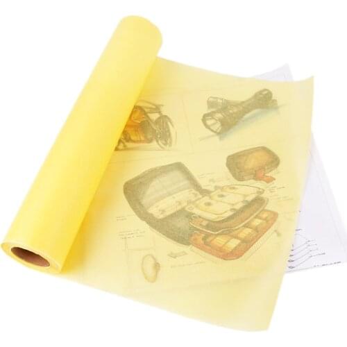 Rotring drawing paper Sketch Tracing Paper Tracing Paper Roll 12"/18"/24"* 50 Yards Super Transparent Copy painting Craft Paper