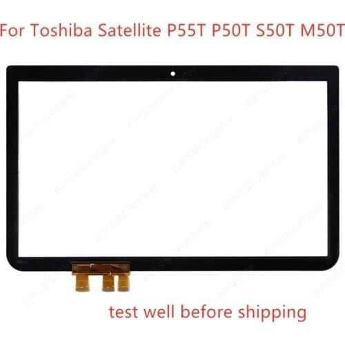 Free shipping New Touch screen replacement For Toshiba Satellite P55T P50T S50T M50T Touch Digitizer Glass Sensor replacement