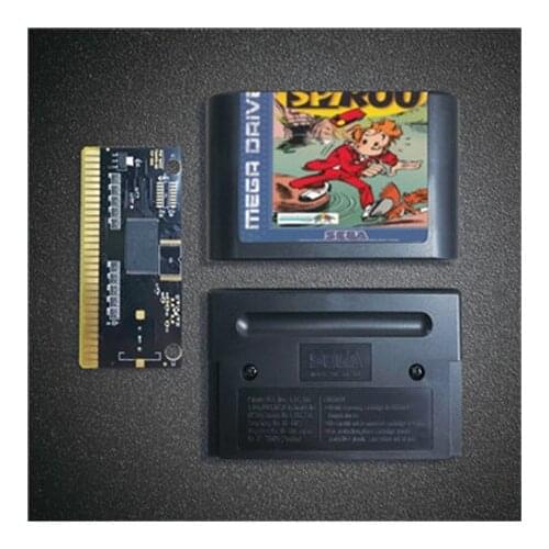 Spirou - 16 Bit MD Game Card for Sega Megadrive Genesis Video Game Console Cartridge