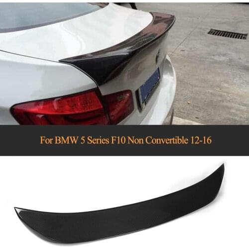 Carbon Fiber Rear Wing Spoiler For BMW F10 M Sport M5 520i 525i 528i 530i 535i 550i 518d 2012-2016 Non Convertible