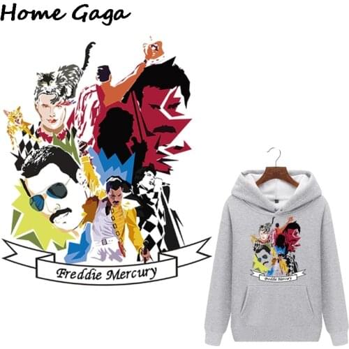 Homegaga Singer heat press stickers iron on patches DIY Handmade patches clothes jacket t shirt thermal transfer D1753