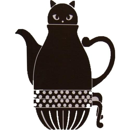 Japanese Cat Teapots Cute Coffee Sets Creative Cartoon Tea Pot Cup Ceramic Home Milk Mugs Cute Japanese Teapot 1 Pot and 2 Cups