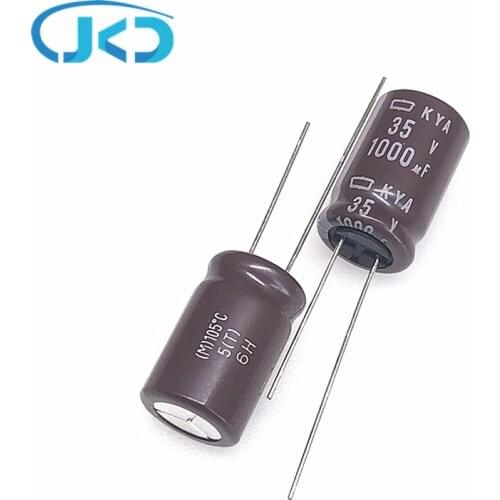 5pcs/20pcs/100pcs 1000uF 35V NCC KYA Series 12.5x20mm Low ESR Long Life 35V1000uF Aluminum Electrolytic Capacitor