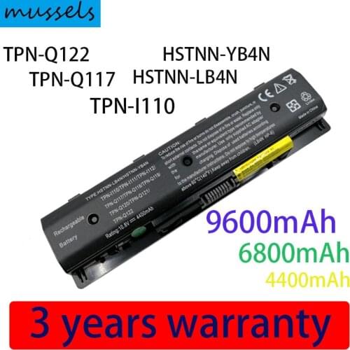 11.1v 6 cells laptop battery PI06 for Hp Envy 15 17 TouchSmart 17 Pavilion 15 17 HSTNN-LB40 LB40O LB4N LB4O UB4N PI09