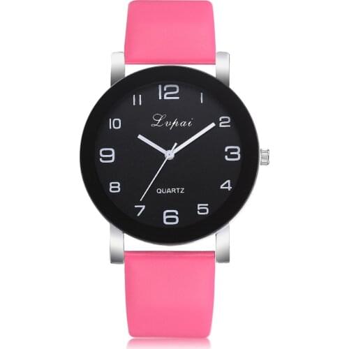 2020 Hot Womens Watch Casual Quartz Leather Band Watches Analog Wrist Watch Valentine Gift Crystal Stainless Steel Dropship