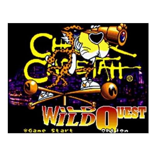 Chester Cheetah - Wild Wild Quest USA Version 16 bit English Big 46 pins Grey Game Card For NTSC Game Player