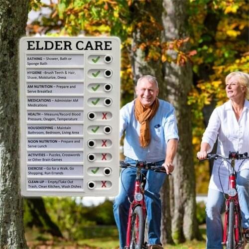 Memo Board Daily To Do List Notepad For Elder Care Check Desk Elder Care Chores Checklist Measurement Analysis Instruments Tools