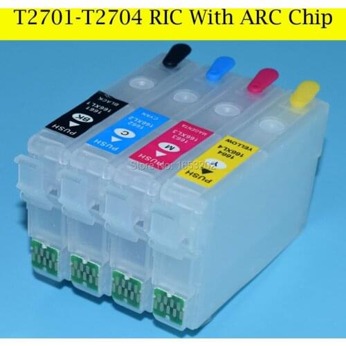 Europe For Epson T2791 T2702 T2703 T2704/T270 Refillable Ink Cartridge For Epson wf-7610 wf-7620 wf-3620 wf-3640 Printer