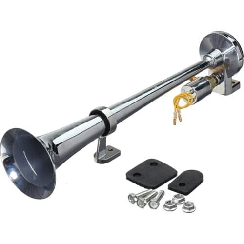 12V/24V Super Loud 139db Trumpet Air Horn Car Truck Van Lorry Boat Metal SIREN Air Horn Car Motorcycle Horn Accessories Tools