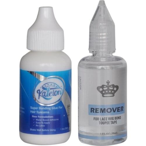 38ml White Lace Wig Glue Remover WaterProof Wig Bonding Glue Invisible Adhesive For Lace Wig/Toupee