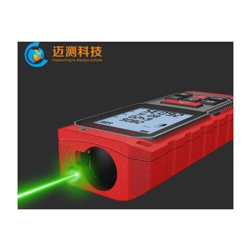 MiLESEEY Laser Rangefinder S2 50m 70m 100m Green light source tape distance measurer