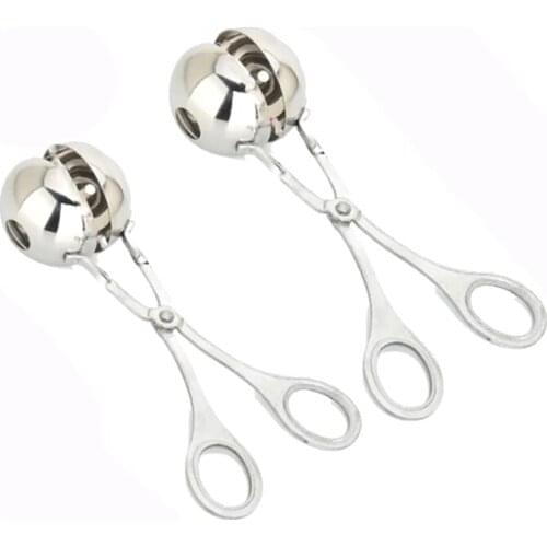 2-Piece Set Multifunction Meatball Maker Meatball Mold Meat Ice Cream Ball Croquettes Mold Kitchen Meat Tools