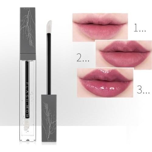 Lip Plumping Gloss for Full Soft Lip Clear Lip Enhancer Moisturizing Hydrating Lips Makeup Create glass lips