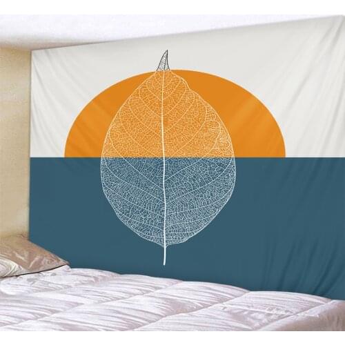 Simple style tapestry character art geometric wall hanging bohemian hippie background tapestry living room bedroom decoration