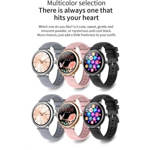 Sports Smart Watch Fitness Tracker Pedometer Female Cycle Management Heart Rate Blood Pressure Sleep Monitor Wristwatch