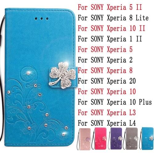 Sunjolly for SONY Xperia 5 II 8 Lite 10 II 1 II 5 2 8 20 10 10Plus L3 L4 Case Cover coque capa for SONY Xperia 10 II Case