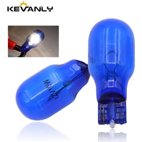 T15 W16W 921 2PCS 12V 16W Natural White Glass Turn Signal Super White Reverse Light Indicators Lamp Stop Light