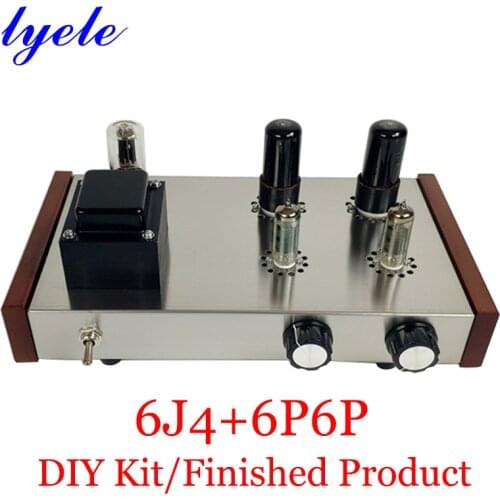 6j4 launches 6p6p amplifier pre-amplifier HIFI Class A tube amplifier kit DIY /finished product