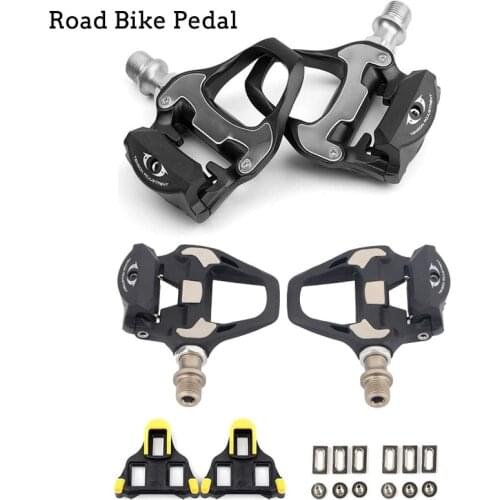 Ultralig Bike Pedal Bicycle Platform Pedals R540 R8000 SPD-SL System Carbon Professional Cycling Road Bike Pedal with SPD cleats