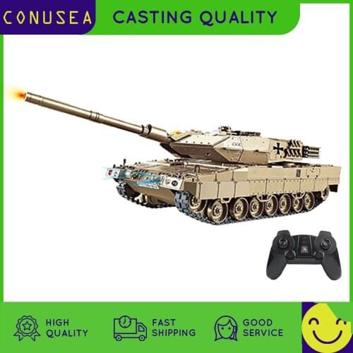 1/30 RC Tank Battle Military World War 360° rotate turret Large Remote Control Toy Car Shoot Model Electronic Boy Toys Child kid