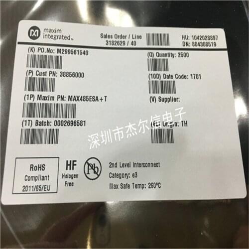 100% New&original MAX485ESA+T MAX485ESA SOP-8 In Stock