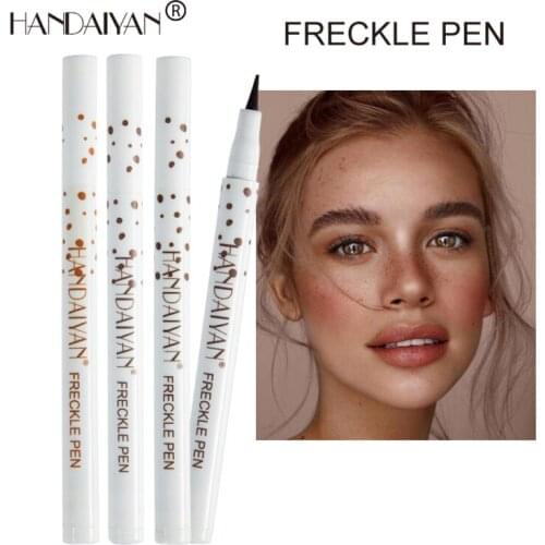 4 Colors Natural Lasting Freckles Pen Simulation Point Waterproof Easy To Color Pencil Eyeliner Facial Makeup Cosmetic TLSM1