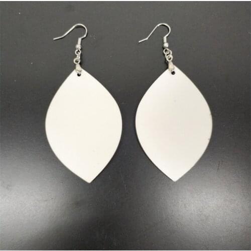 50 Pairs /lot Multi Shape Sublimation Blanks Earring MDF Sublimation Printing Dangle Earrings Heat transfer printing