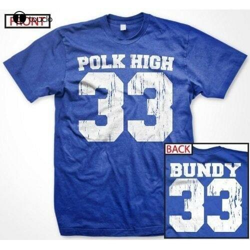 Al Bundy Polk High Married With Children Funny Tv Slogans - MenS T-Shirt Tee Shirt