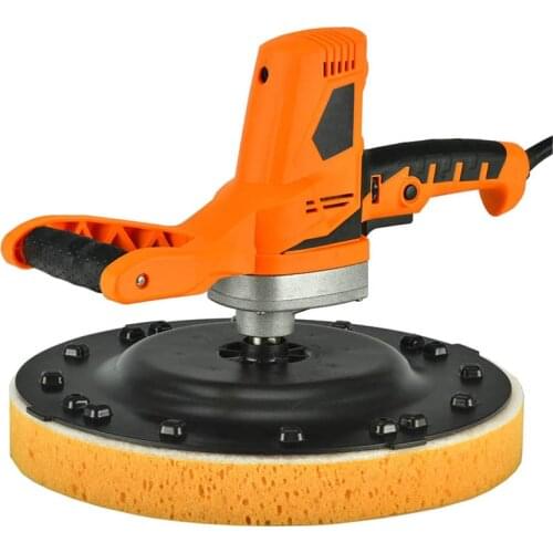 BQT automatic wet wall cement mortar putty smoothing plastering rendering machine grinding machine polishing machine