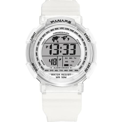 RGTOPONE Children Princess Watches Boys Girls LED Digital Sports Wristwatch Fashion Kids Cartoon Waterproof Electronic Watches