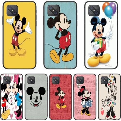 Cute Disney Cartoon Minnie Mouse Phone Cover Case Fashion Phone Case cover For OPPO A91 9 83 79 92s 5 F9 A7X Reno2 Realme6pro