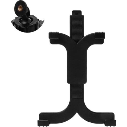 Tablet Holder 7-11" Computer Retractable Bracket Clip Adjustable Self-Stick Tripod Mount Stand Accessories for Tablet
