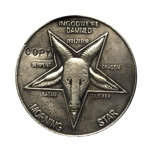 Hobo Nickel 1937-D 3-LEGGED BUFFALO NICKEL COIN COPY Type 89