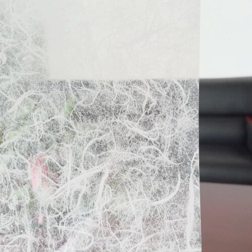 HOHOFILM 1.52x10m Decorative Fabric Window Stickers Waterproof Window Film with Glue Privacy Films house office window use roll