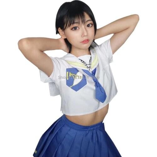 Anime JoJos Bizarre Adventure Cosplay Costume JOJO Outfits Dresses JK Sailor Kujo Jotaro Bruno Bucciarati Uniform Suit Party