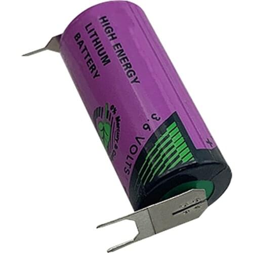 2PCS TL-4955 PLC Industrial Control CNC Battery 2/3AA 3.6V Lithium Battery for TADIRAN made in Israel