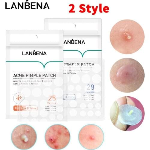 LANBENA Acne Removal Acne Stickers Blemish Treatment Acne Pimple Patch Invisible Pore Cleaner Face Skin Care Pimple Remover Tool