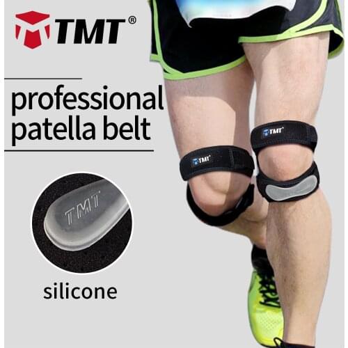 TMT Adjustable Double Bar Knee Pads at Arthritis Sports Basketball Bicycle Knee Brace Support Patella Protector Belt Sleeve 2PCS