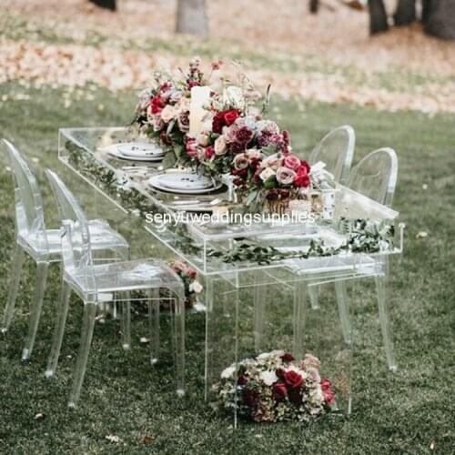 New style clear acrylic Color Wedding Love Dessert Table Stage Decoration Acrylic Backdrop senyu2253