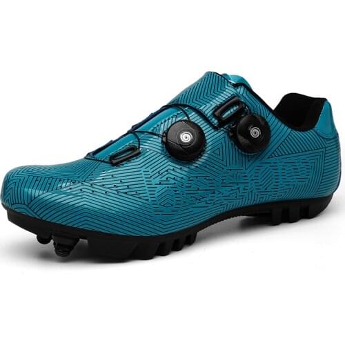 2020 New Cycling Shoes Mountain Bike Shoes MTB Road Cycling Breathable&Waterproof Self-Locking Shoes Athletic Bicycle Shoes