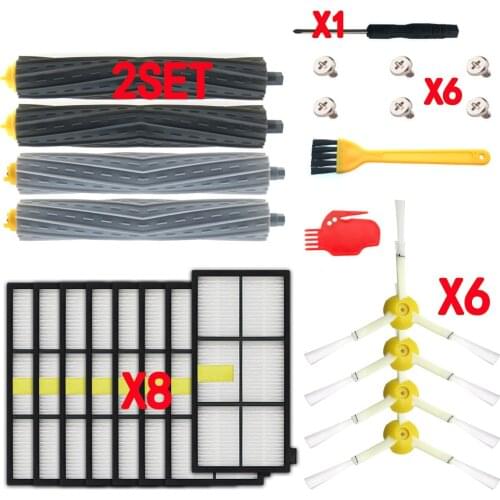 Main Brushes and Filters brush For IRobot Roomba Parts Kit Series 800 860 865 866 870 871 880 885 886 890 900 960 966 980