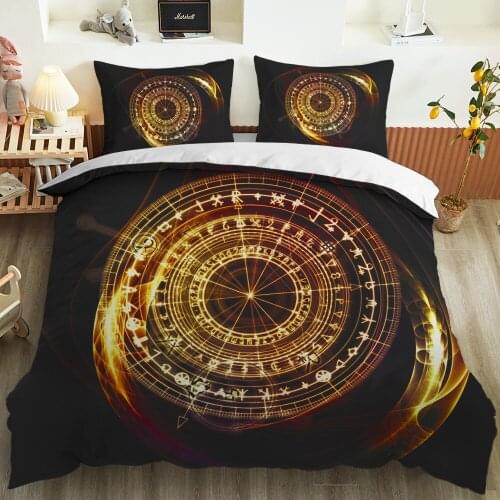 Tarot array Printed Duvet Cover Set Bedding Sets With Pillow Case Luxury Microfiber Bedspread Home Textiles