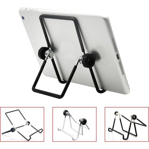 2Sizes Stainless Steel Sprouting Stands Foldable Sprouter Black Non-slip Scaffolds for Mason Jar Lid/iPad Tablet Phone Stand