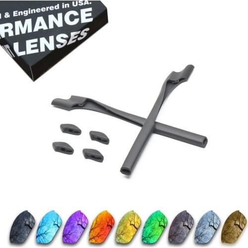 ToughAsNails Polarized Replacement Lenses & Gray Rubber Kit for Oakley Half Jacket 2.0 Sunglasses