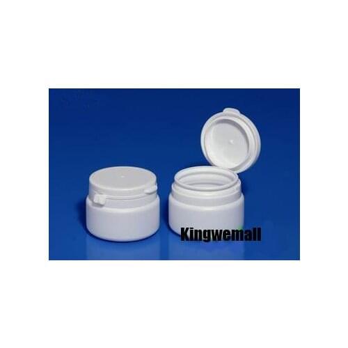 300pcs/lot Capacity 120ml Plastic PE+PP White Bottle with Tearing ip Cap for Capsule Powder Medicine Candies Food Packaging