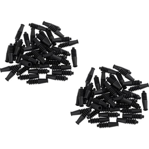 80x Soft Bike V Brake Noodle Boots Mountain Road Covers V-Brake Components