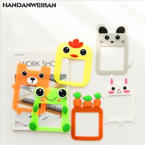 One Piece 3D Cartoon Luminous Switch Wall Stickers For Kidroom Cute Animal Silicone Cover Home Decoration Livingroom